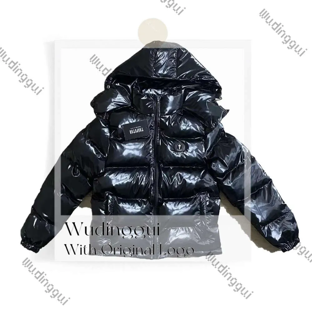 Куртка Trapstar Мужчины и женщины Trapstar Jackets Trapstar Пехот Winterjacke вышитый вниз по куртке Trapstar Trapstar Trapstar Трек