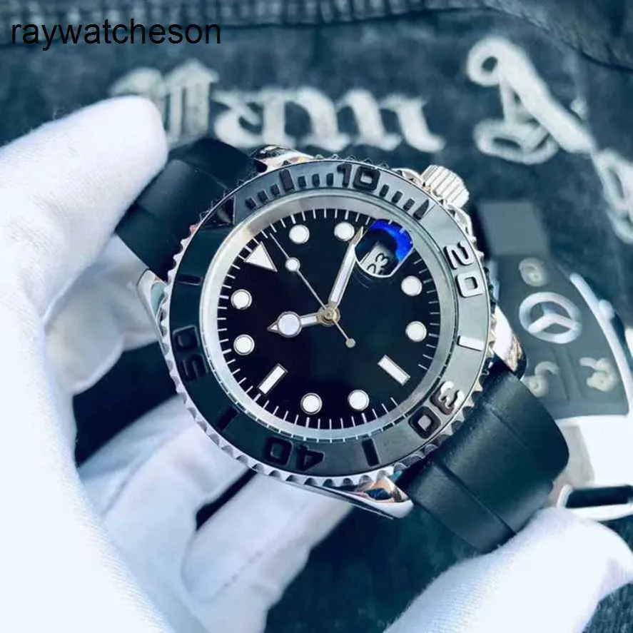 Роли часов Swiss Watches Автоматические наручные часы Glide Lock Luxury Ceramic Bezel Sapphire Men 2813 Механическое движение SS MENS MENS DESIGNER BRISTATES