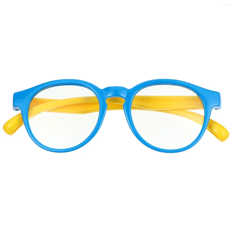 Okulary przeciwsłoneczne lekkie okulary rama dzieci wideo gier blokowanie okularów okulary dzieci