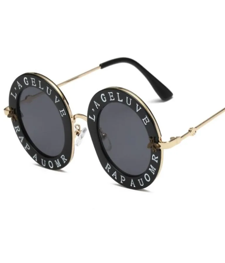 Vidano optique luxe lageluve rapauomr lunettes de soleil design pour femmes lunettes de créateur rondes femme brand6946851