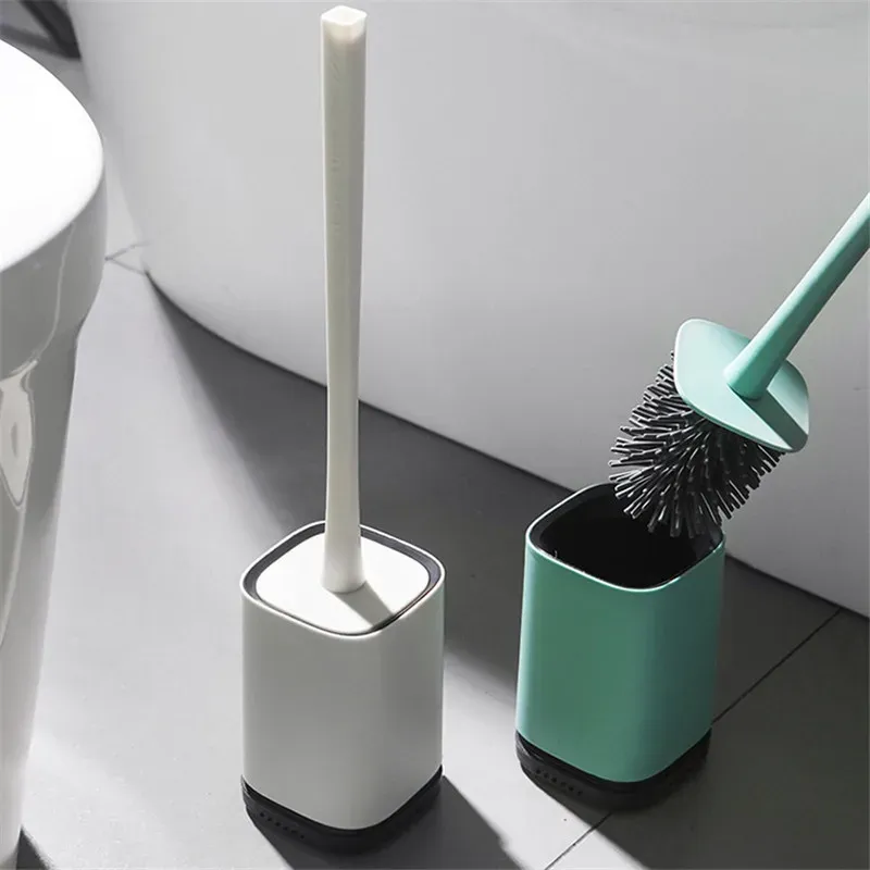Modern Wall Mounted Toilet Brush Set With Long Handle For Durable ...