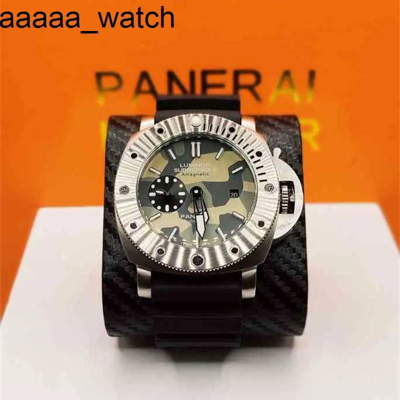 Watches 2024 Men's Panerass Luxury Fashion for Mechanical Original Carbotech Watch Wristwatch Style Luminoss