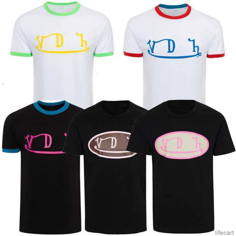 2024 Nouvelle arrivée Vons Dutchs Tees Usa Motocycliste T-shirts à la mode T-shirts décontractés pour hommes T-shirt d'été à manches courtes en pur coton col rond haut top 9ynq