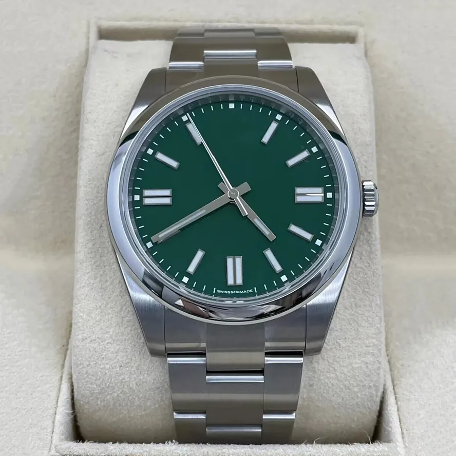 Luxury Watch Mens Watch Automatic Mechanical Watch 39 mm Automatische Tageszeitplatin-Sapphire-Zifferblätter Uhren Uhren
