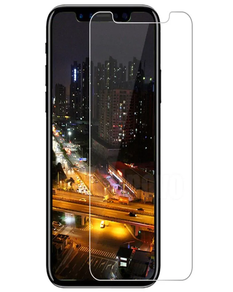 Skärmskydd för iPhone 14 Pro Max 13 Mini 12 11 XS XR X 8 7 6 Plus SE 25D Tempererat Glass 9H Premium Explosion Tough Shield F5553404