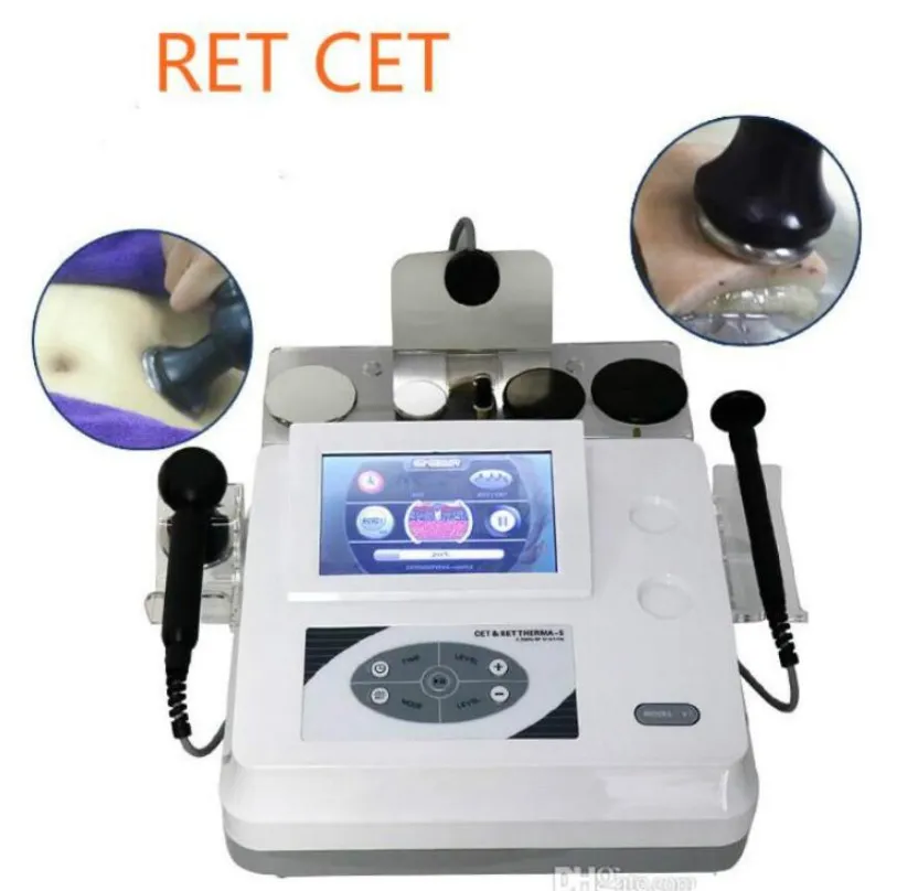 Tecar Terapia Fisioterapia Diatermia Máquina de Emagrecimento Monopolar Rf Ret Cet Body Shaping Face Lift Perda de Peso Alívio da Dor Equipamento de Beleza526