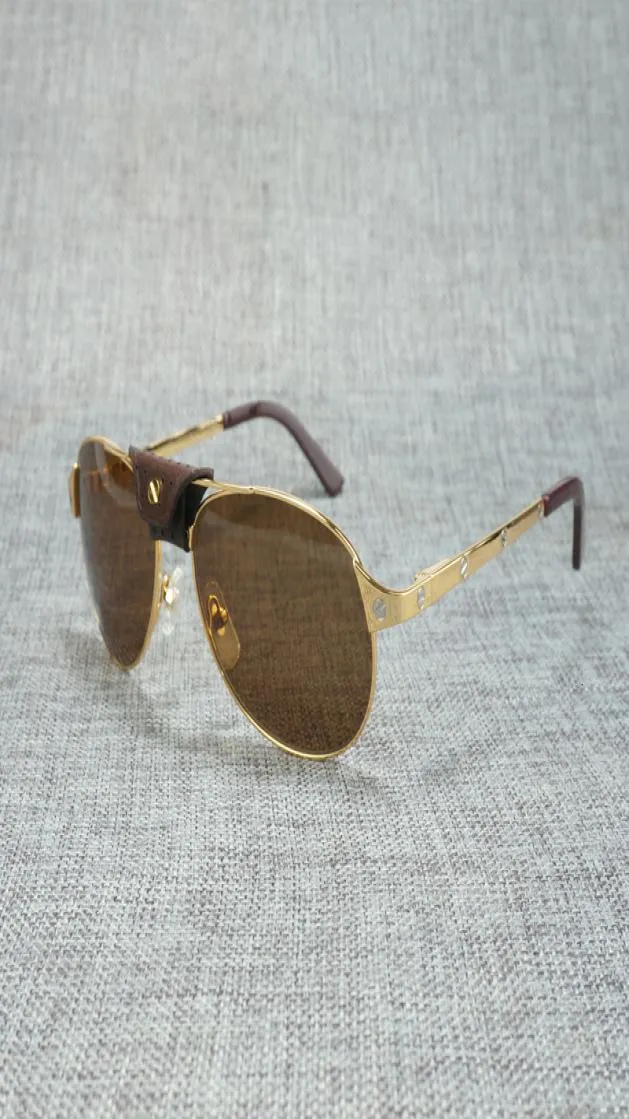 Occhiali da sole vintage santos uomini a doppio raggio ovali occhiali da sole da sole donna per club telaio metallico esterno gafas oculos accessori22218030