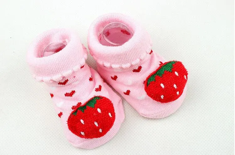 18 Style Lovely Cute Newborn Baby Socks Animal Cartoon Doll Infant Socks Model Anti-slip Boys Girls Socks