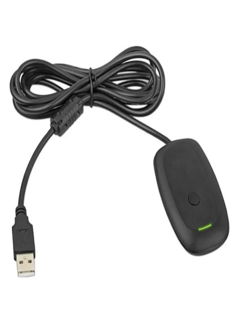 Controller di gioco Joystick per Xbox 360 Gamepad wireless Adattatore per PC Ricevitore USB Supporta il sistema Windows XPVista Microsoft Xbox4534793