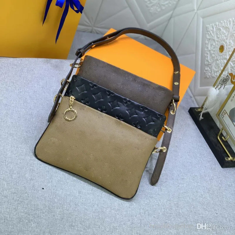 Designer di lusso Nicolas Ghesquiere Borsa a tracolla Borsa da donna Borsa a tracolla in pelle Portafoglio con pochette di alta qualità