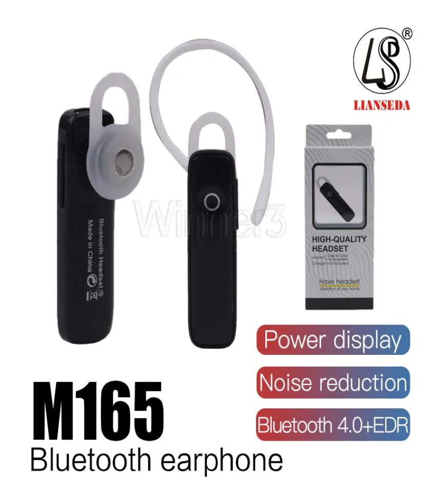 M165 casque stéréo sans fil Bluetooth écouteur mini sans fil bluetooth main universel pour tous les téléphones 1711546