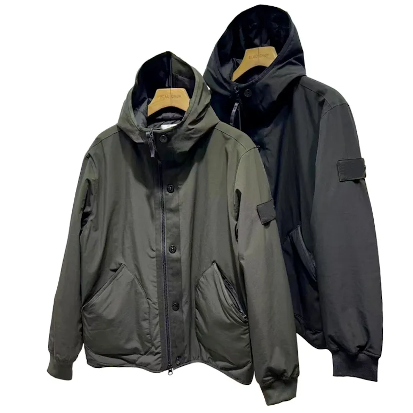 2024 veste coupe-vent Topstoney marque à la mode loisirs printemps et automne manteau mince coupe-vent spécial transfrontalier tissu en nylon métallique 23FW032