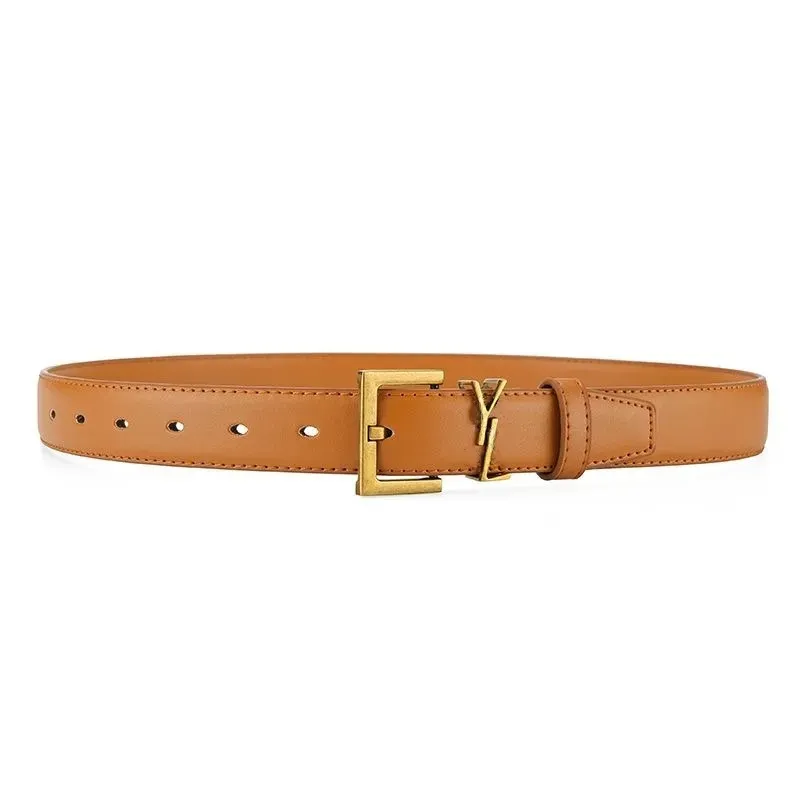 Designer Belt Luxury Women Man Cintura topkwaliteit echte lederen designer riem modieuze hoge riem met jurk jeans 774