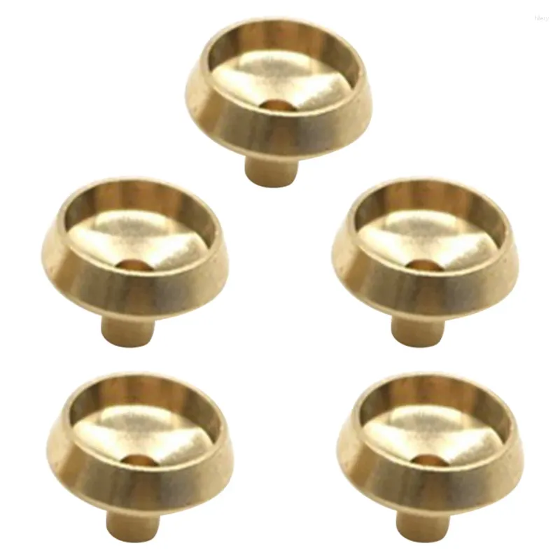 Candle Holders Backflow Base Stick Support Brass Tray Cone Reusable Sticks Stand Burner Trays