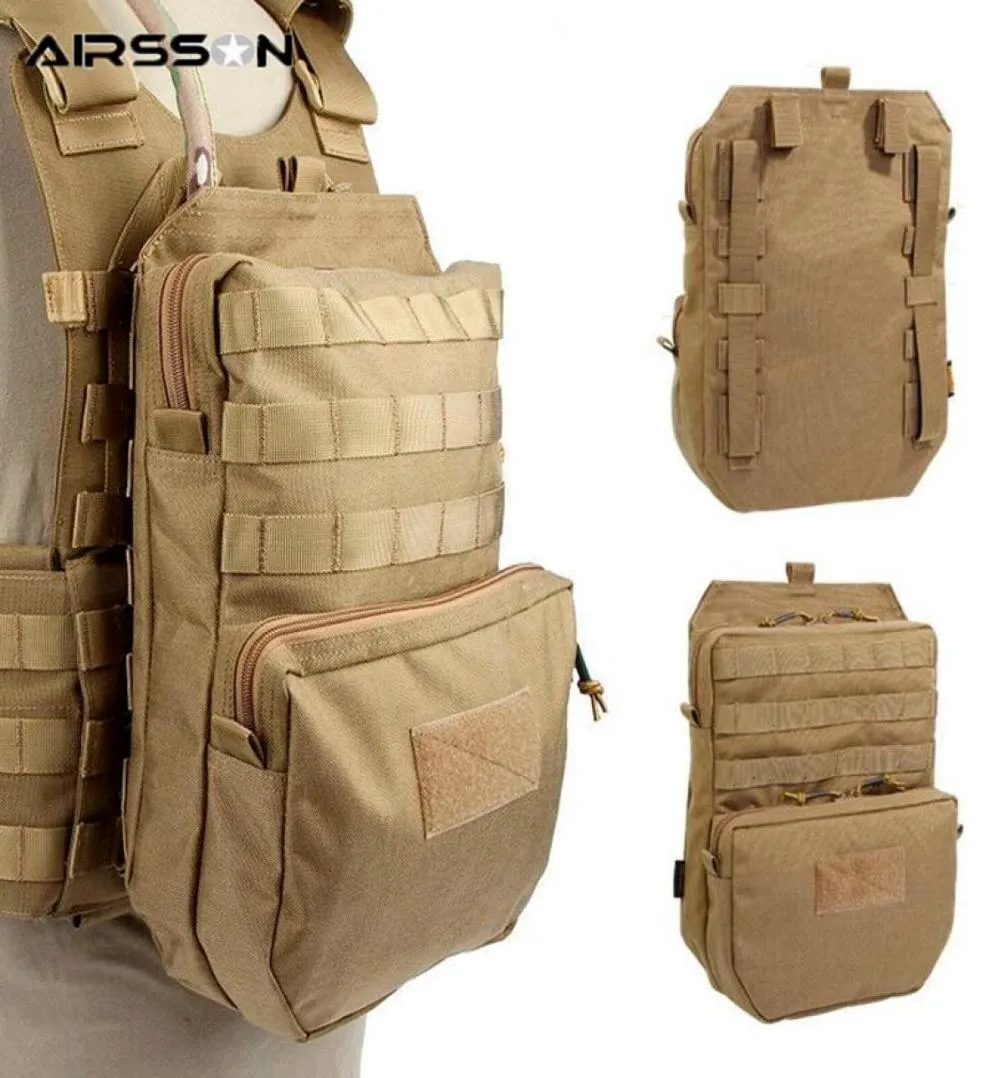 3L Tactical Molle Bag Waterproof Hydration Backpack Outdoor Water Bag for CS Game Military Combat Vest Accessories Hunting Bags T19982246