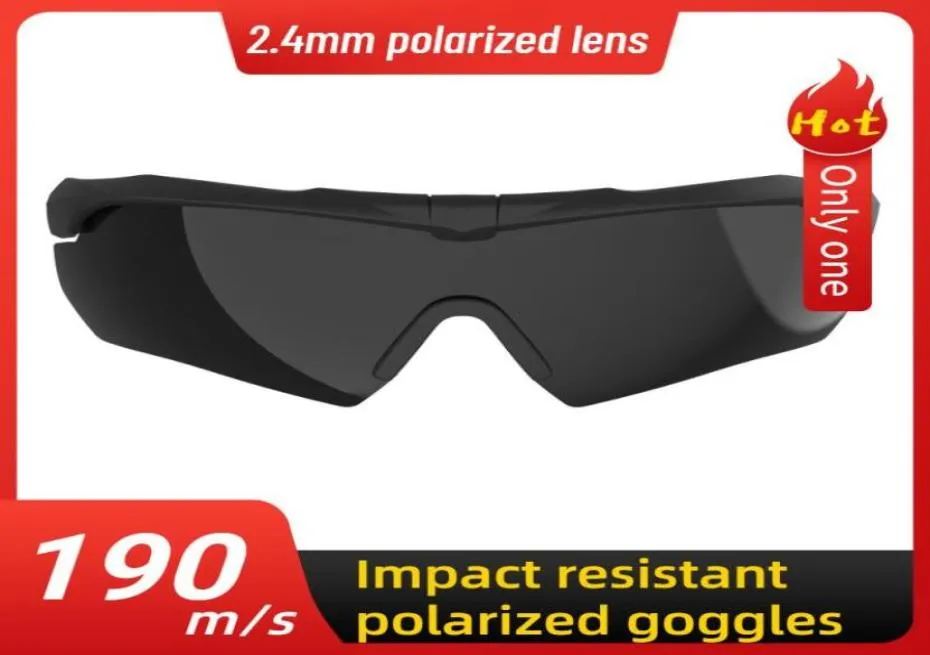 Solglasögon Highimpacten 166Rated Polarized Option Militär Special Shooting Glasses Ballistic Tactical Goggles Warfare9360310