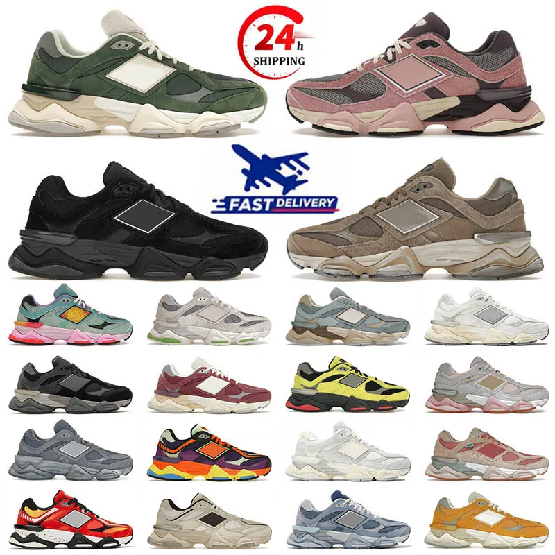 OG 9060 Athletic Top Quality Designer Running Shoes Nori Prism Purple Rain Cloud Sea Salt Mushroom Pink Lavender Olive Mens Women Trainers Sneakers 36-45