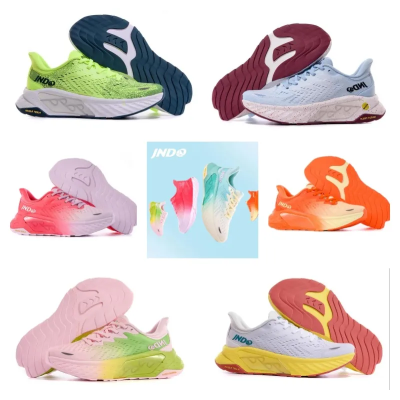 Whale Power JNDO Brand Runing Shoes City Jogging Shoe Nikola Tesla Technology empowerment Dark Night Fluorescence Effect yakuda store