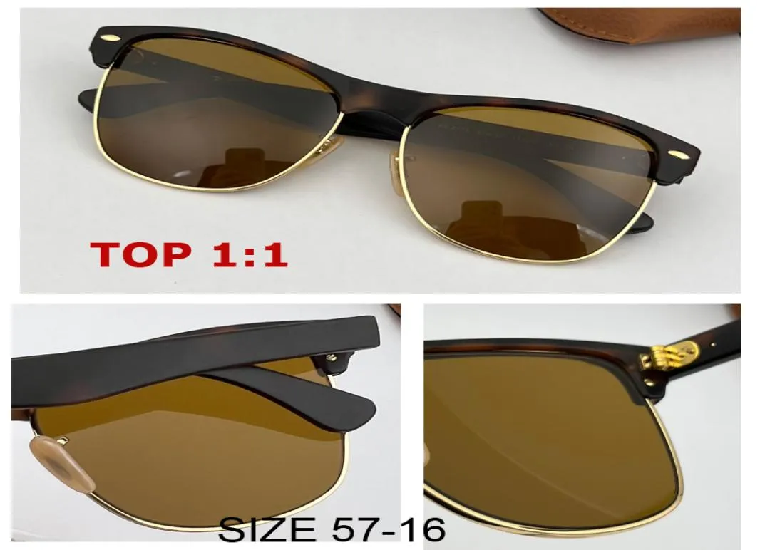 Nieuwe klassieke klassiek vierkante zonnebril Oversized merkontwerper UV400 Club Sunglasses Men Women Master Sun Glasses Fashion Driving Gradient L2199714