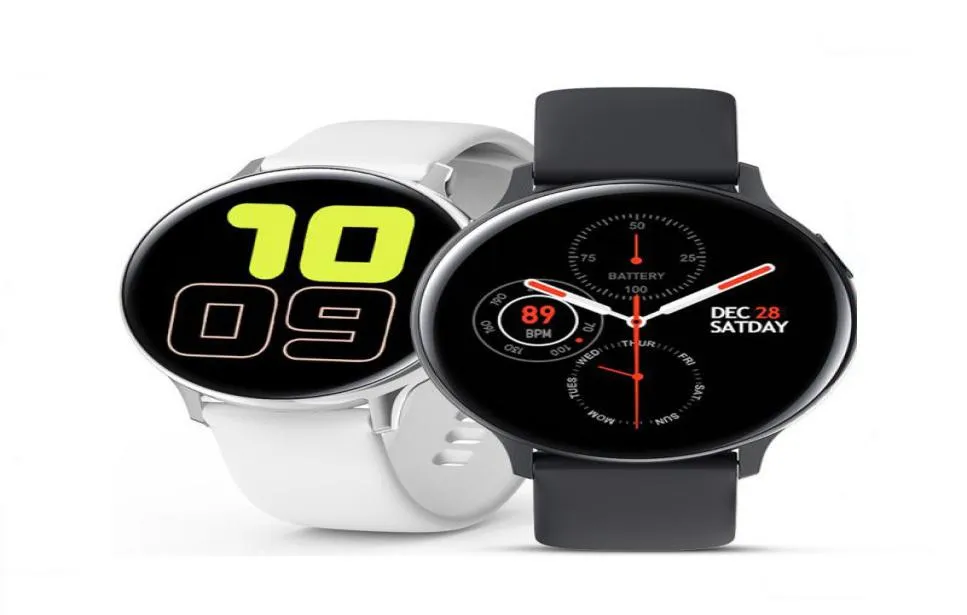 S20 Smart Watch Active 2 44mm Saatler IP68 Su geçirmez gerçek iOS Android Kalp Hızı Saatleri Drop3874642