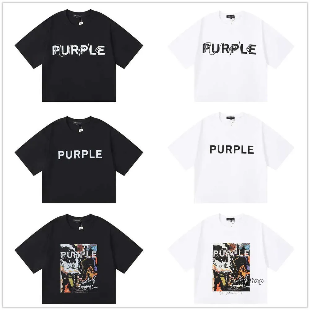 2024 Shirt Purple Brand Brand Shirt Tshirts Mens Shirt Women T-shirt S M L XL 2023 NOUVEAU COSSEMENTS CHEPS MERS MENSE Designer Graphic Tee 5882
