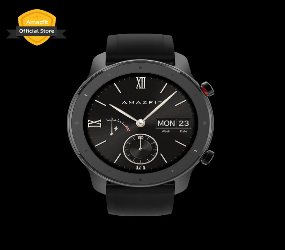 In Voorraad Amazfit GTR 47mm Lite Smart Horloge Swimproof Smartwatch 24 Dagen Batterij voor Android ios phone5574284