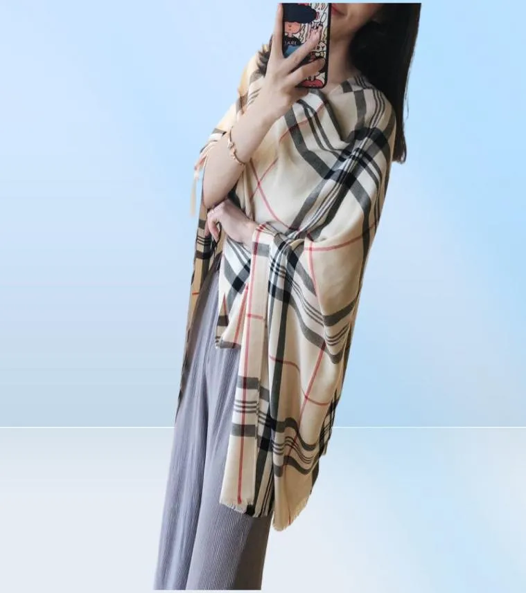 Modemerk Lange Sjaal maat 180x70 cm Vrouwen herfst Rood hart Kasjmier Sjaal Warme katoenen Sjaals Plaid Sjaals2736606