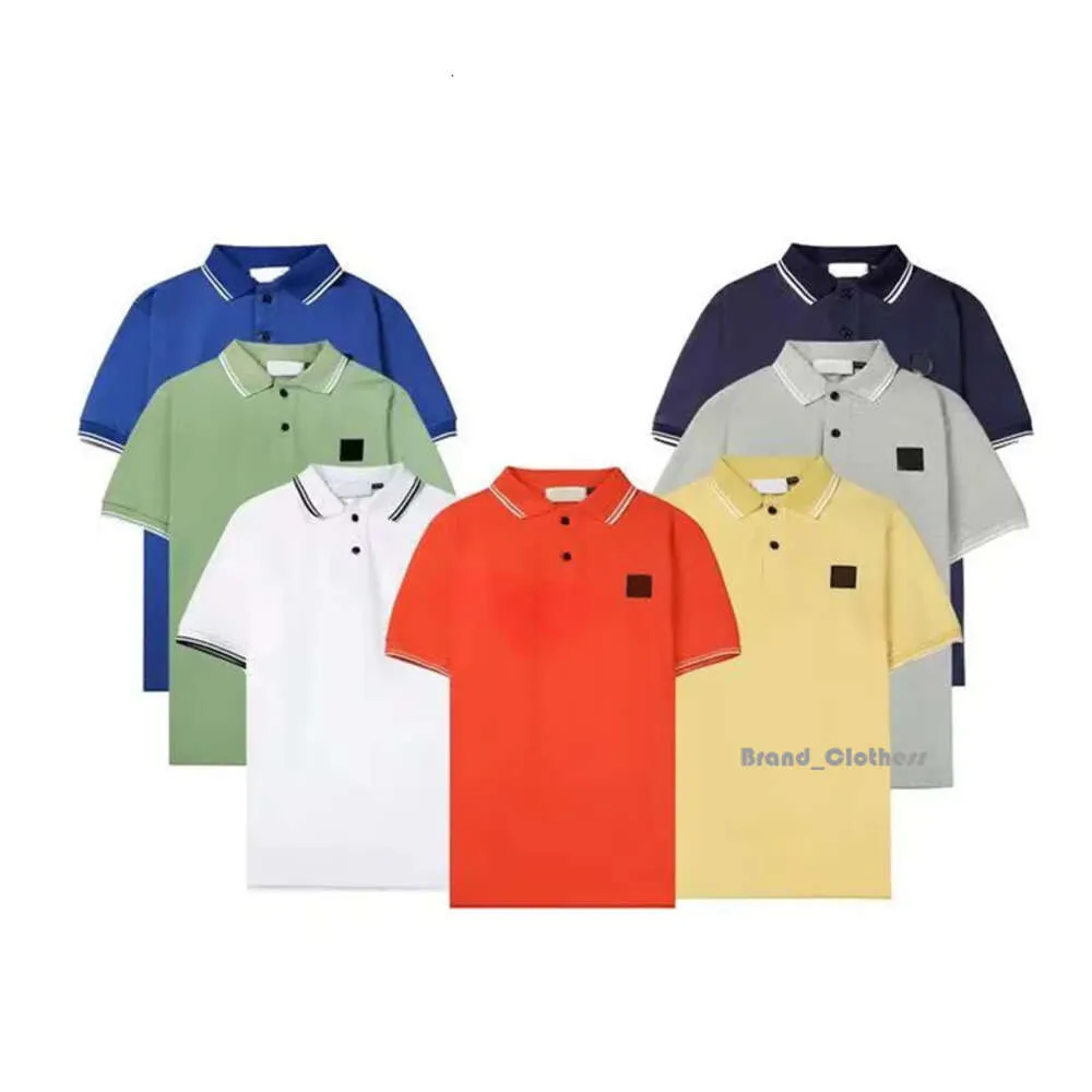 Topstoney Polos Brand Designers Shirt High Quality Polo Shirts Cotton Material Island Polos 5038