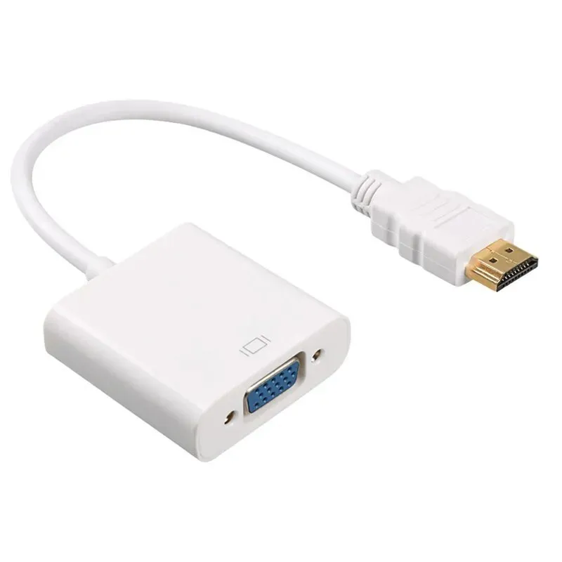2024 CY Chenyang Active Mini DisplayPort DP to VGA RGB Female Adapter Cable Support ATI Eyefinity