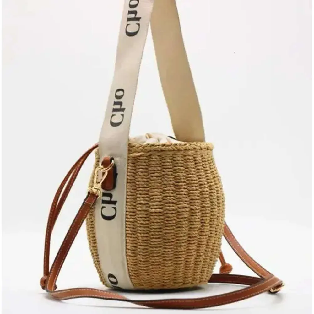 Tote Designer S Handbags Shoulder Bags Cross Body Fashion Ladies Purse Lady Handbags Straw Woven Shopping Summer Beach Bucket Bag M1