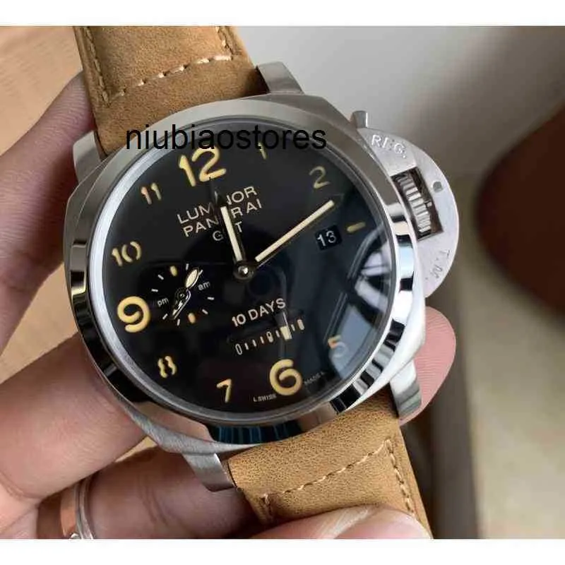 Uhren für Herren, echte Luxus-Shot-Uhr, Panera, 316l-Edelstahlgehäuse, importierte automatische mechanische Uhr, wasserdichte Armbanduhren