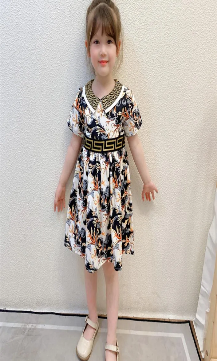 Baby Girls Designer Sukienka dla dzieci z długim rękawem