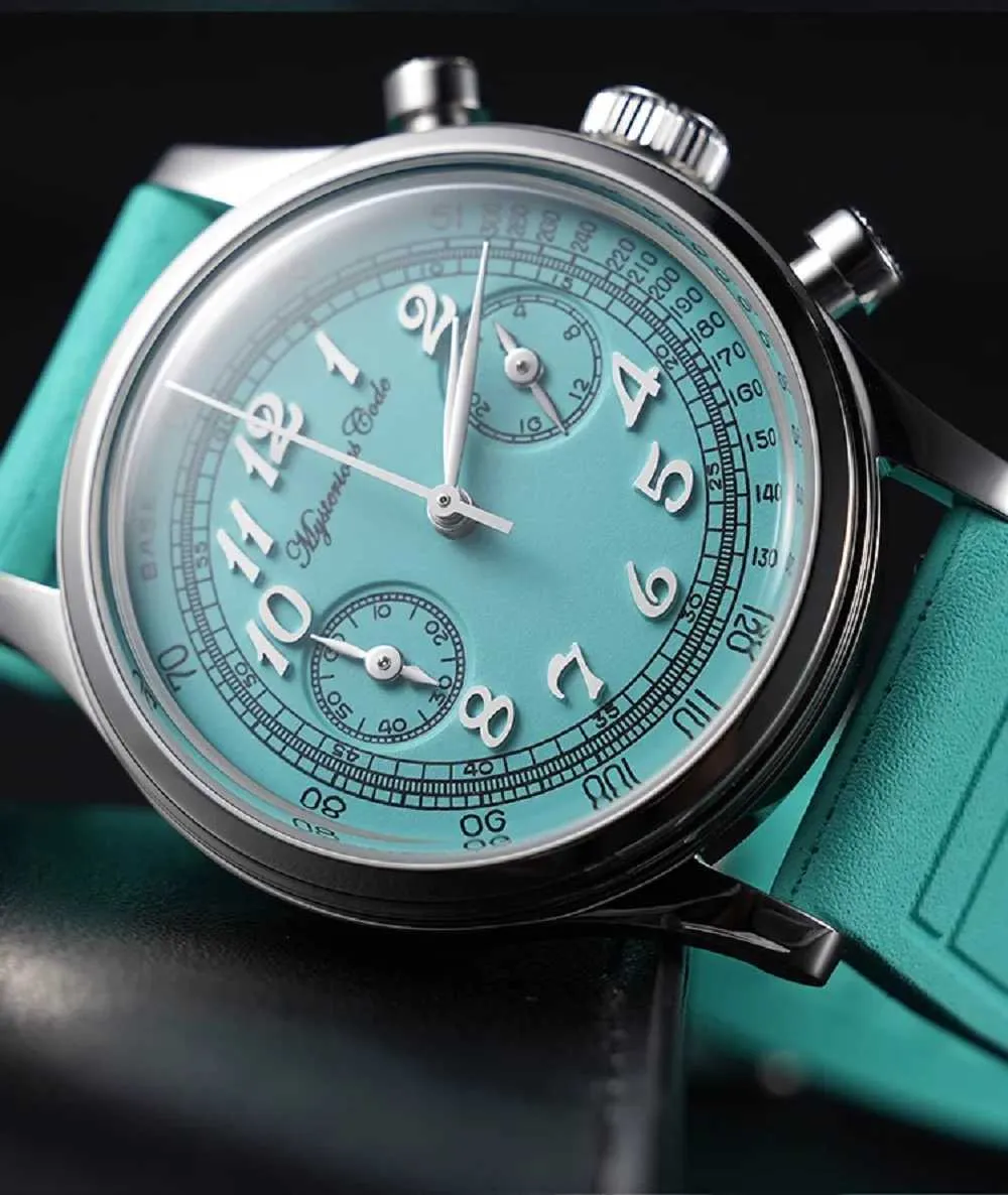 MYSTERIOUSCODE 38MM Men's Chronograph analog watch