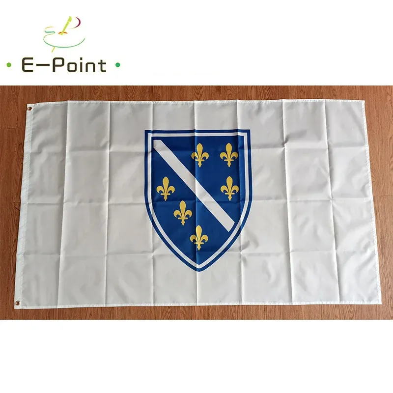 Accessori Storia Bandiera della Bosnia ed Erzegovina 19921998 2 piedi*3 piedi (60*90 cm) 3 piedi*5 piedi (90*150 cm) Dimensioni Decorazioni Banner