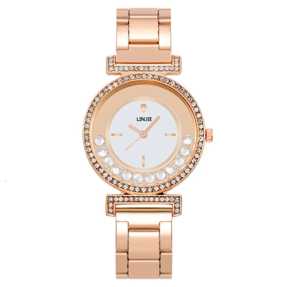 Fashion Diamond Inlaid Women's Watch, Steel Strap Quartz Watch