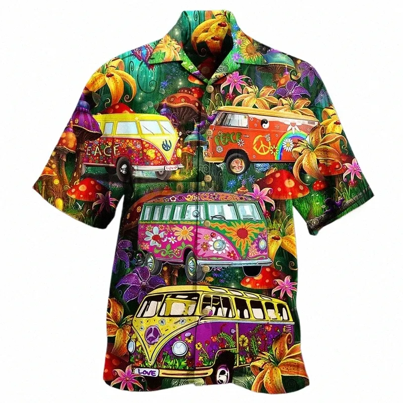 Летняя горячая распродажа Гавайская рубашка для мужчин 3d Carto Flamingo Мужская рубашка Пляжная негабаритная забавная мужская одежда Fi с коротким рукавом t7Xc #