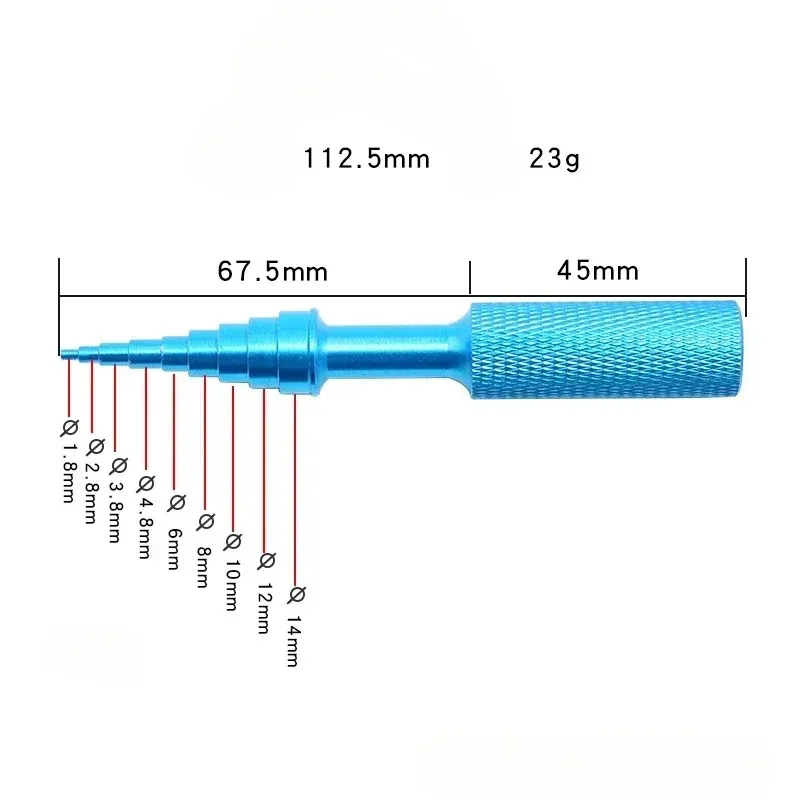 Outils de démontage de roulements de voiture, extracteur en alliage d'aluminium, installateur de démontage de roulements de 2 à 14mm, ensemble d'outils universels de réparation automobile