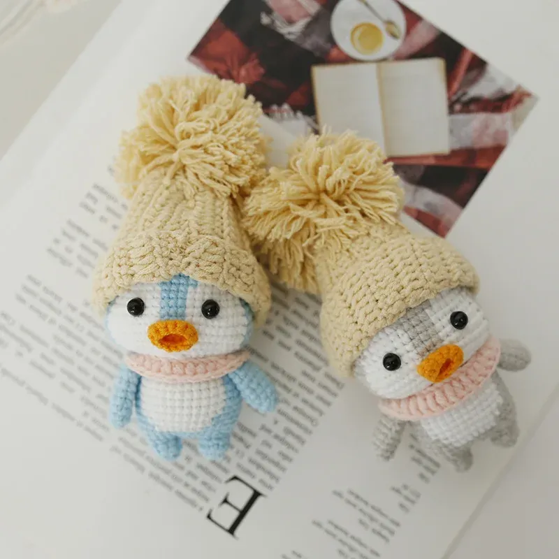 Breien creatieve handgemaakte afgewerkte cartoon haakdieren schattig breien amigurumi voor cadeau haakpoppen verjaardag verrassing kinderen speelgoed