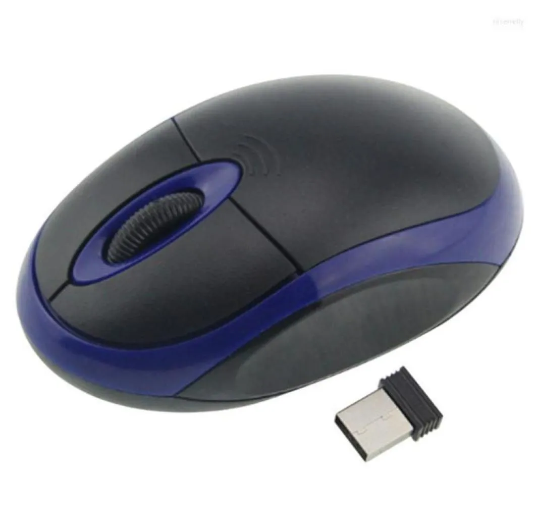 Myszy 24G Office optyczne dla komputerowego uniwersalnego ergonomicznego mini interfejs USB bez poślizgu Home 1600dpi Wireless Myszka1 Rose222641562