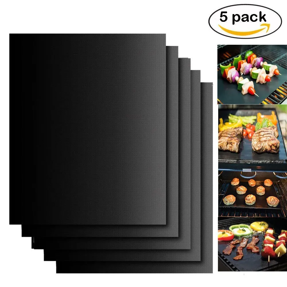 Tapis en silicone accessoires pour outils de Barbecue tapis de cuisson revêtement de four tapis de Barbecue antiadhésif réutilisable 16 "X 13" LL