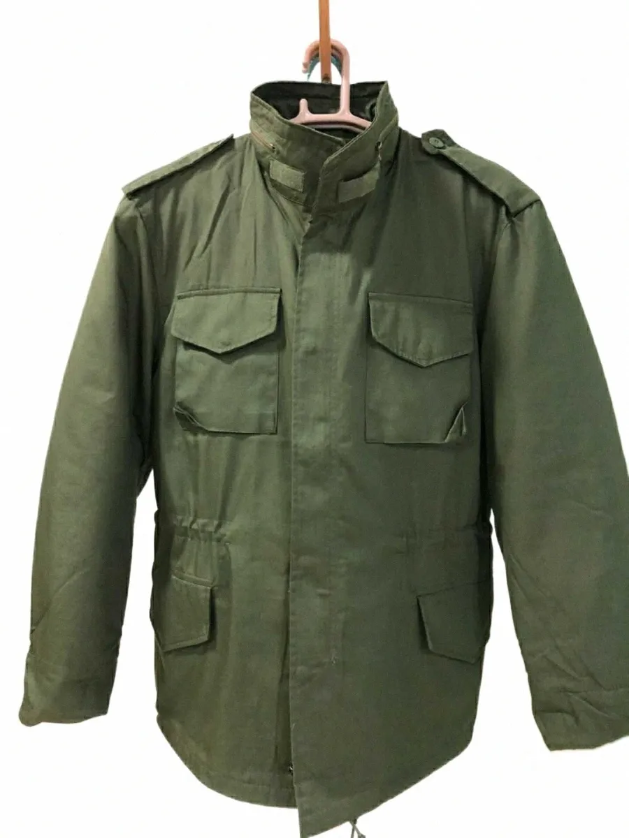 Luxury M65 Mens Army Field Veste rembourrée doublure extérieure Cott Parka printemps automne de randonnée hivernale de chasse 3 en 1 padding vestes x5mz #