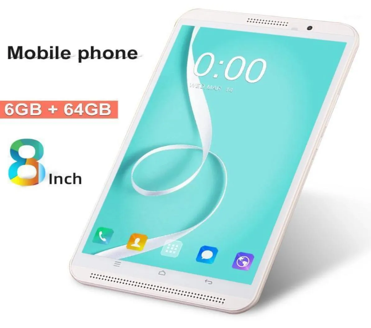 2020 plus récent M1S 4G LTE Android 90 8 pouces tablette octa core 6GB RAM 64GB ROM 8MP IPS tablettes téléphone 1280800 MT8752 Computer14679195