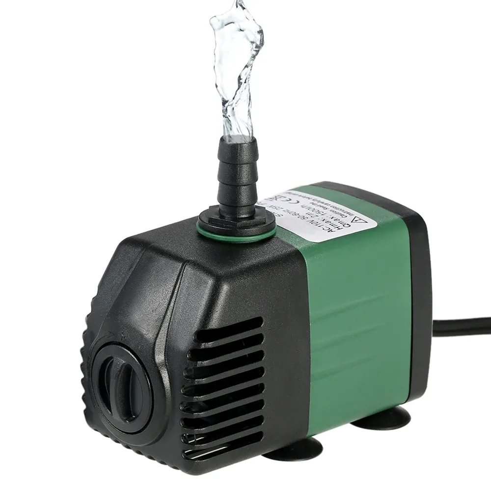 Accessories 1500l/h 25w Submersible Water Pump for Aquarium Tabletop Fountains Pond Water Garden Hydroponic Systems 2 Nozzles Ac220240v