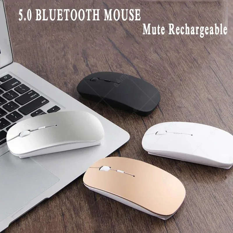 Möss stöder Bluetooth -mus för Huawei MediaPad 11 M1 M2 M3 Lite 8.0 10 10.1 M5 Pro M6 8.4 10.8 Matepad M7 10 Pro Tablet Silent Mice