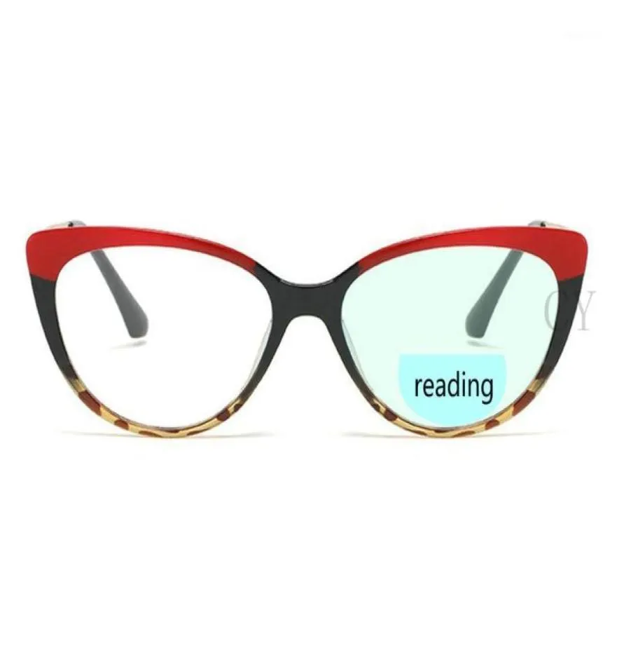 Sunglasses Cat Eye Bifocal Blue Light Blocking Reading Glasses For Women Men Computer Readers Strain FML4900209