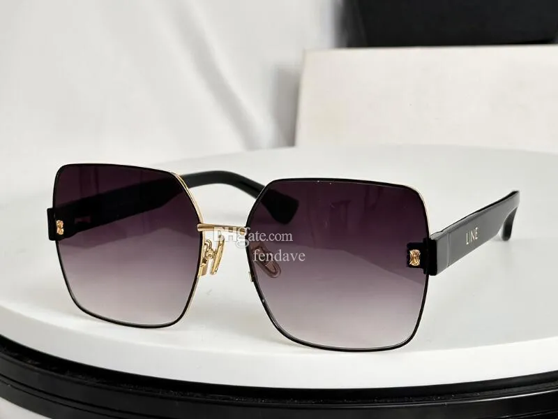 5A Okulasy Cline CL40247 CL40248 Oczy Designer Designer Sunglasss for Men Women 100% UVA/UVB z okularami Fendave