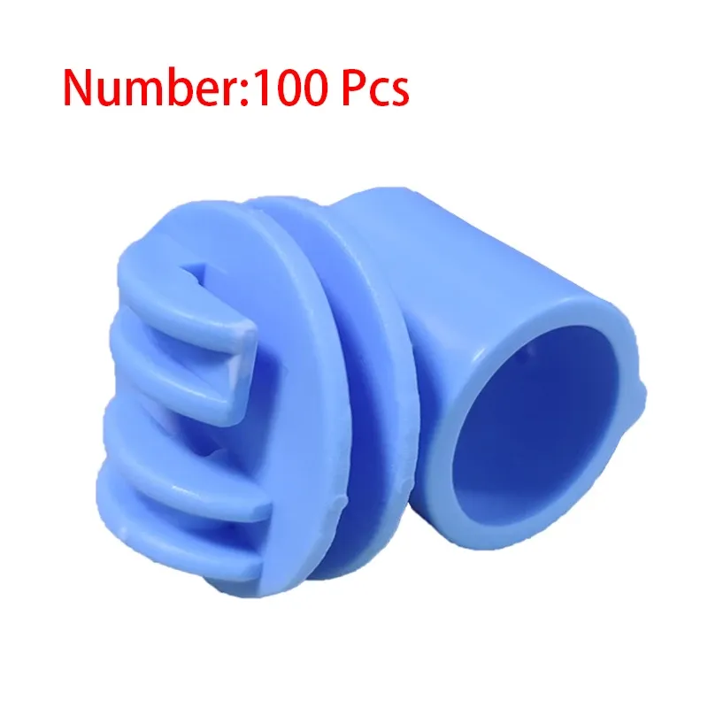 Gates 100 Pcs Electric Fence Insulator 25mm Diameter Bearing Rod Fence Perimeter Antitheft Electric Fence Accessories