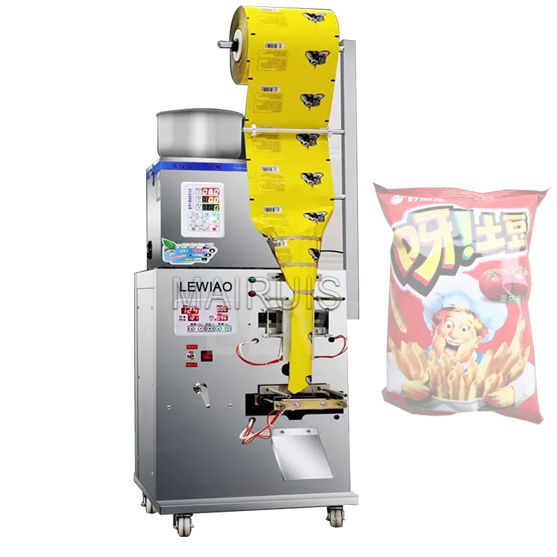 Automatic Vertical Pet Dog Cat Food Plastic Bulk Bag Multihead Weigher Packaging Machine