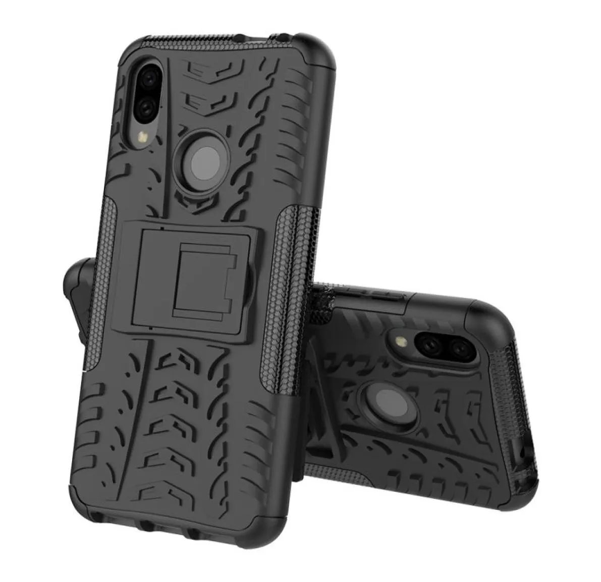 Para Xiaomi Redmi Note 7 Pro Caso Opcional Robusto Combinação Híbrida Armadura Suporte Coldre de Impacto Capa Protetora Para Xiaomi Redmi Note 6761669