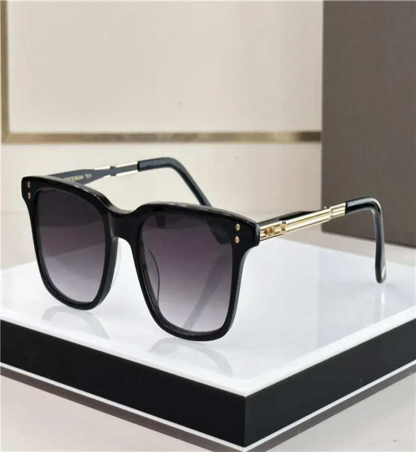 NEU Fashion Design Square Sonnenbrille Statesman Ten Acetat Rahmen Vielseitige Form Einfacher beliebter Stil Outdoor UV400 Schutz GLA8016919